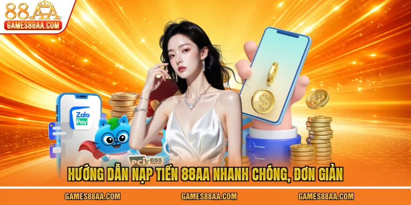 Hướng dẫn nạp tiền 88AA nhanh chóng, đơn giản