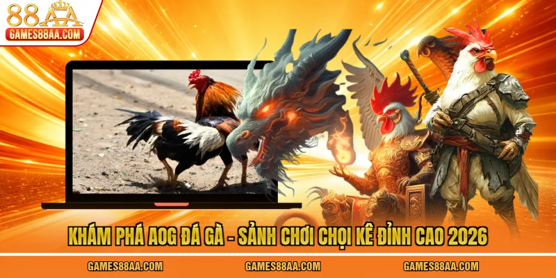 Khám phá AOG Đá Gà - Sảnh chơi chọi kê đỉnh cao 2026